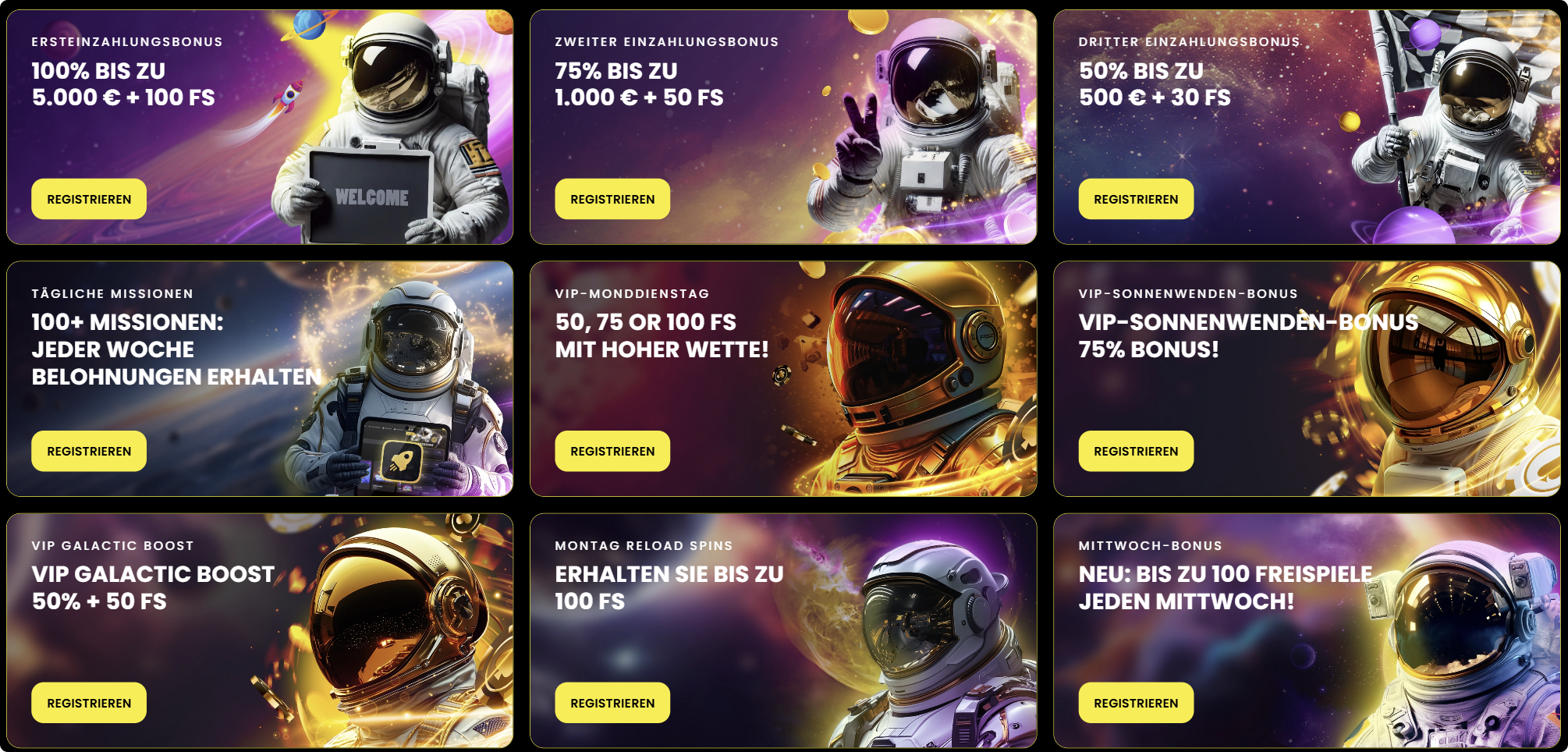Boni und Aktionen bei Moonwin Casino